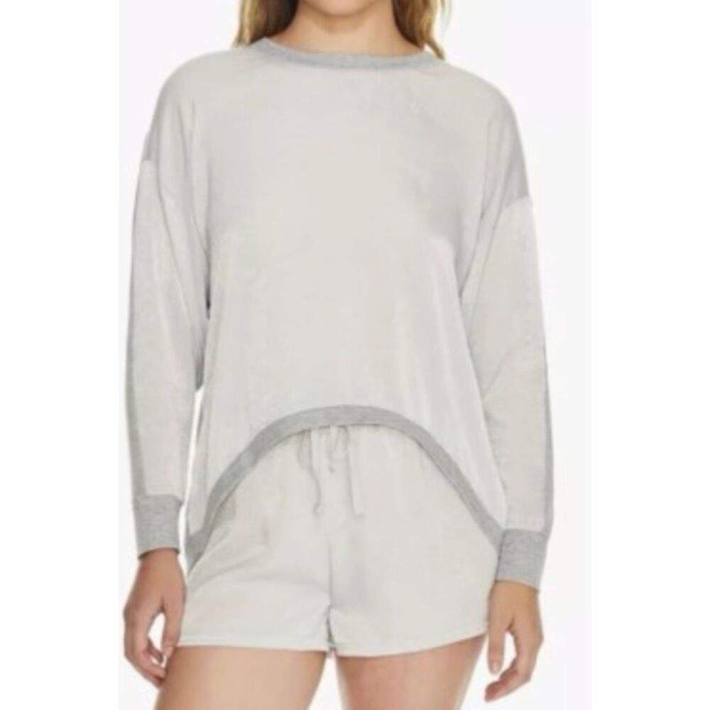 Bare Necessities Rise and Shine Pajama Set Moon Mist Size XL